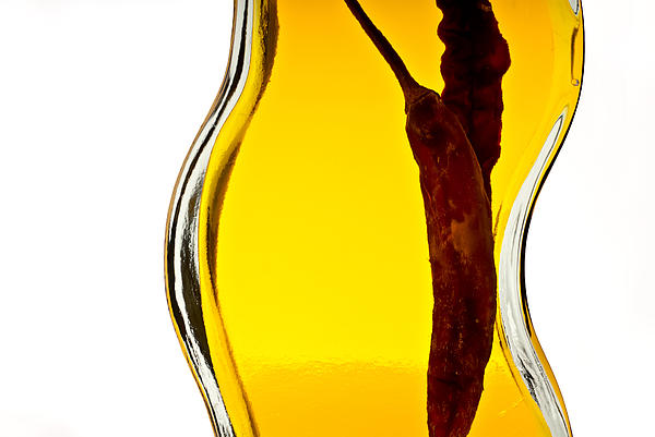 Red Pepper in Olive Oil Photograph